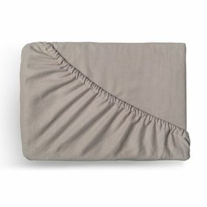 Kvalitex Cearșaf elastic din flanel bej, 90 x 200cm, bej, 90 x 200 cm imagine