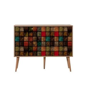 Dulap Mega Cubes Sonoma Oak, multicoloră imagine