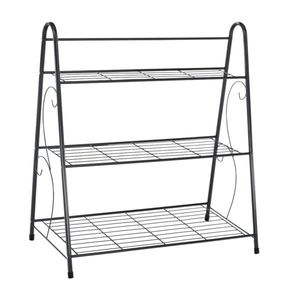 Raft metalic Veruma, gri închis, gri imagine