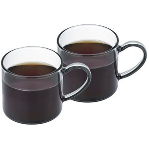 Set de căni din sticlă 4Home Haze 250 ml, 2 buc. imagine