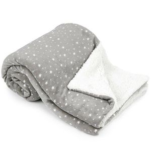 Pătură din imitație de blăniță 4Home Stars, 150 x 200 cm imagine
