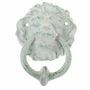 Ciocan din fontă Lion negru, 20 x 27 cm imagine