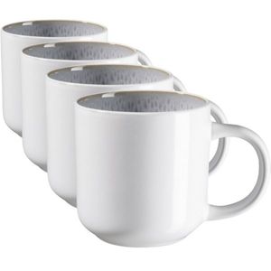 Mäser Set de căni de cafea Lunaria Grey 360 ml, 4buc., gri imagine