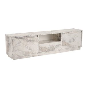 Măsuță TV Vanguard Fressia Marble, gri deschis imagine