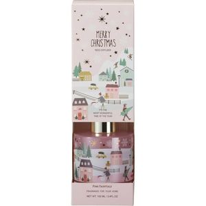 Difuzor de parfum Winter Fun, parfum PinkFairytale, 100 ml, roz deschis imagine
