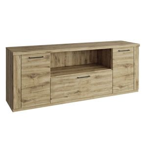 Măsuță TV DORSI 2D1S/180, stejar Navarra imagine