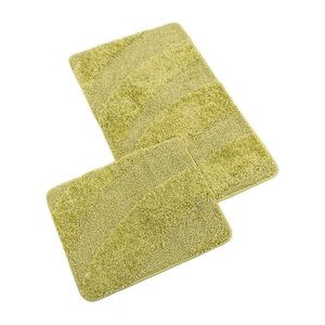 Bellatex Set covorașe de baie fără decupaj BANYSILVER verde, 60 x 100, 60 x 50 cm, verde imagine