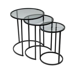 Măsuță auxiliară Alya Black, 3 buc. imagine