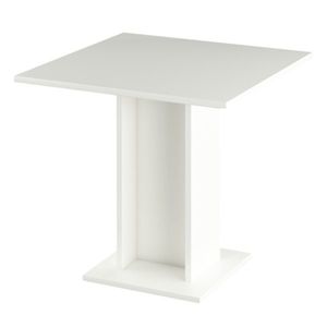 Masă de sufragerie EUGO, albă, alb imagine