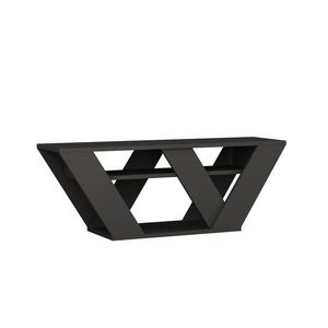 Măsuță TV Pipralla Anthracite, antracit imagine