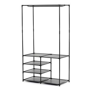 Suport pentru haine GD-172 BK, metal, negru imagine