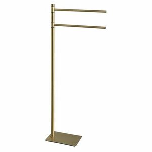 GEDY TR3188 Trilly suport cu suport pentruprosoape, pătrat, auriu mat, auriu imagine