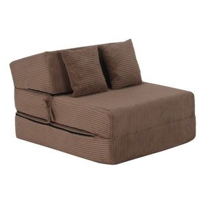 Scaun pliant/saltea PELOS, maro deschis, maro deschis imagine