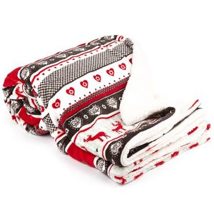 Pătură imitație de blăniță 4Home Winter design, 150 x 200 cm imagine