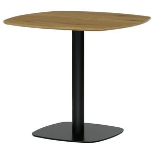 Masă de sufragerie 80 x 80 cm, stejar, maro imagine