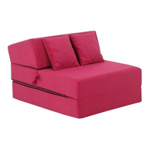 Scaun pliant/saltea PELOS, roză închis, roz închis imagine