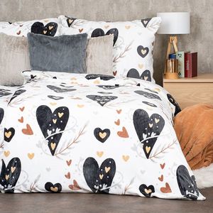 Lenjerie de pat din microflanel 4Home Romantic, 140 x 220 cm, 70 x 90 cm imagine