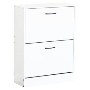 Botník BOTNIX, 2 etaje, alb, alb imagine