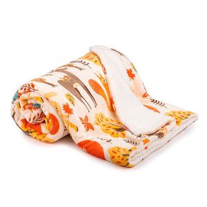 Pătură din imitație blăniță 4Home Into the woods, 150 x 200 cm imagine