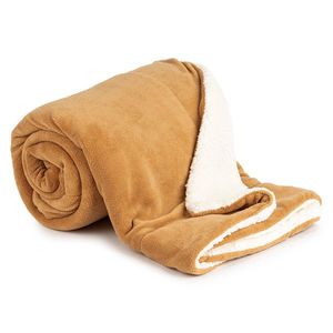 Pătură din imitație blăniță 4Home maro, 150 x 200 cm, maro imagine