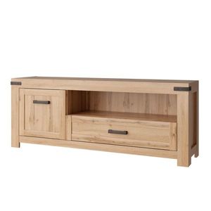 Măsuță TV MORATIZ, stejar wotan imagine