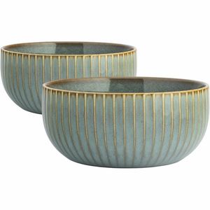 Altom Set de 2 boluri Reactive Sage 850 ml, 15 cm, verde imagine