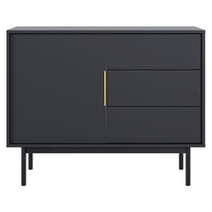 Comoda VIVALA 1D3S, negru imagine