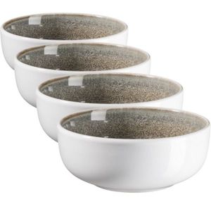 Mäser Set de boluri Lunaria Brown 12 cm, 4 buc., maro, 12 cm imagine