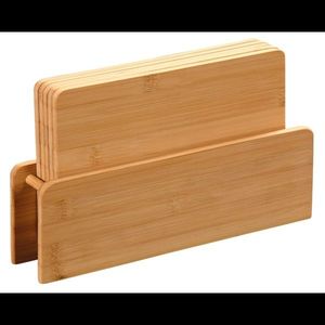 Set de 5 plăci de tăiat în suport Kesper 58376, 24, 5 x 15, 5 x 0, 9 cm imagine