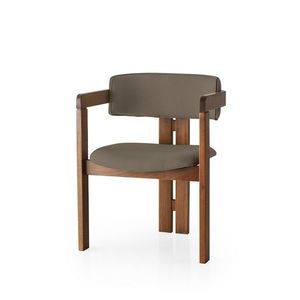 Scaun de sufragerie CO Light Brown and Walnut, maro deschis imagine