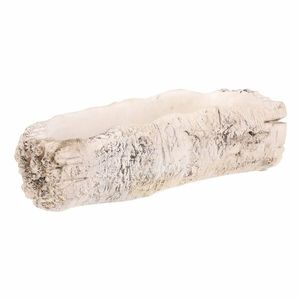 Husă pentru flori - ghiveci, imitație demesteacăn, 24 x 10 x 7 cm, 24 cm imagine