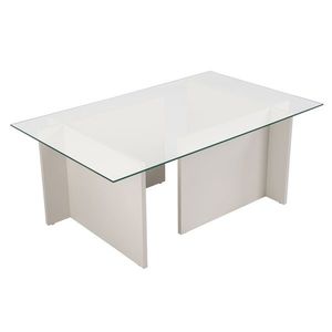 Măsuță de conferință Vetrino Wooden White, alb imagine