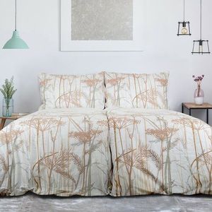 B.E.S. Petrovice Lenjerie de pat din crep TopClass Caraway, 140 x 200 cm, 70 x 90 cm imagine