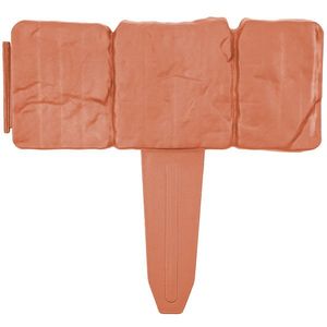 Palisadă de grădină - bordură 4Home Terracotta, 2, 5 m, teracotă imagine