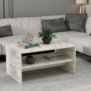 Măsuță de cafea Apollon Marble, bej imagine