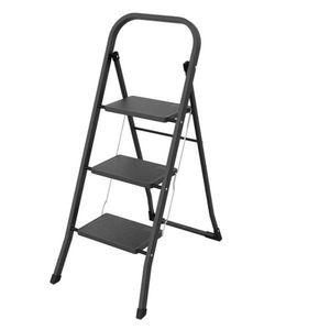 Scări din oțel MINIFERO 3, negru imagine