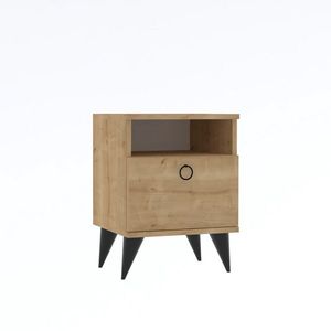 Noptieră Barlo Sapphire, maro deschis imagine