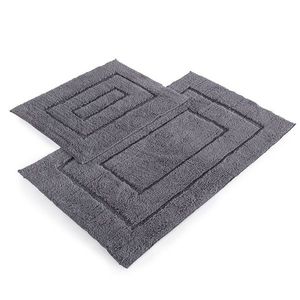 Set de covoare de baie 4Home Retta , 50 x 60 cm, 60 x 100 cm, gri imagine