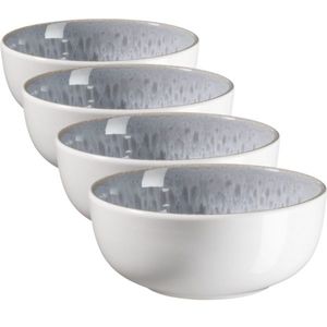 Mäser Set de boluri Lunaria Grey 12 cm, 4 buc., gri, 12 cm imagine