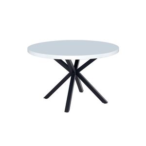 Masă de sufragerie MEDOR, albă, alb imagine