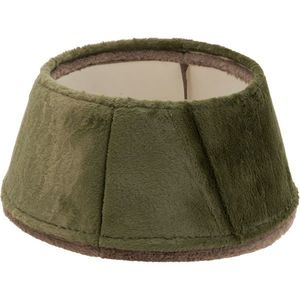 Husă textilă pentru suportul bradului de Crăciun, verde, 55 cm, verde imagine