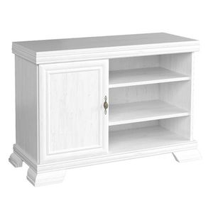 Măsuță TV KORA, pin andersen, alb imagine