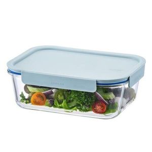 LOCKnLOCK Cutie de sticlă dreptunghiulară CLEAR, 2l, mentă, 2 l imagine