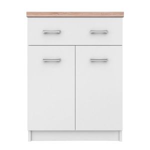 Dulap TOPTY 2D1S/60 tip 41, stejar Sonoma imagine