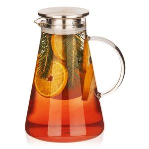 Carafă de sticlă cu capac 4Home Jug Hot&Cool, 1, 8 l imagine