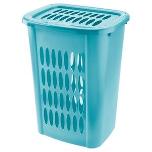 Tontarelli Coș pentru rufe murdare COVER LINE 53l, albastru, albastru imagine