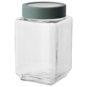 Altom Cutie din sticlă cu capac, 700 ml, verde, 700 ml imagine
