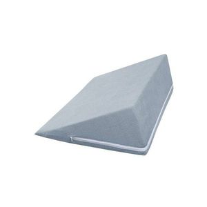 Bellatex Pernă pentru cap în formă de pană, albastră, gri, 80 x 50 x 20 cm, albastru imagine