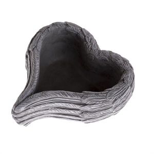 Decorațiune funerară Ghiveci de beton in formă deinimă, 20 x 8, 5 x 18, 5 cm imagine