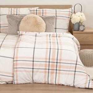Lenjerie de pat din flanelă 4Home Elegant Plaid, 160 x 200 cm, 70 x 80 cm imagine
